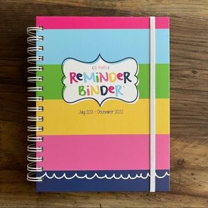 Denise Albright Reminder Binder July 21 - Dec 22